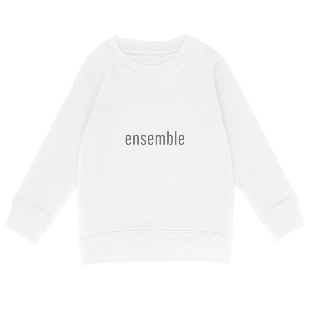 Sweat-shirt Léger Enfant - face_blanc
