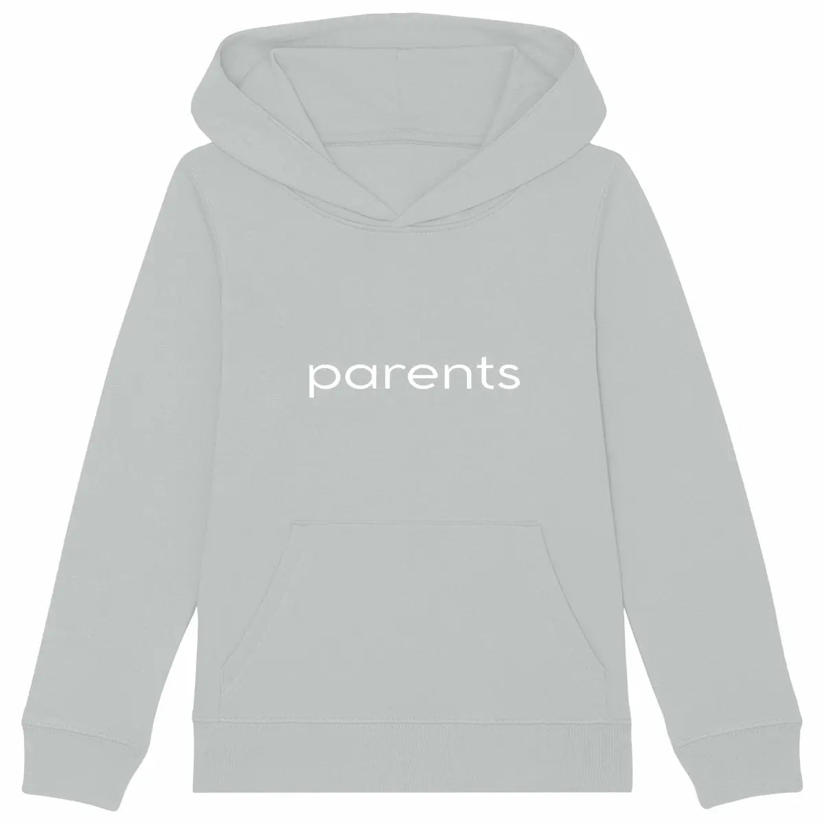 Sweat à capuche Epais Enfant - face_gris
