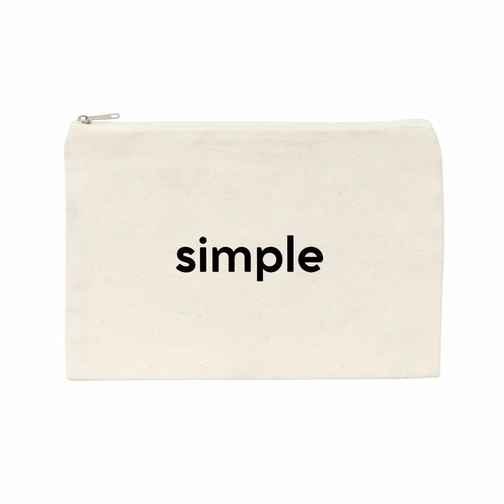 pochette en coton recyclé - face_naturel