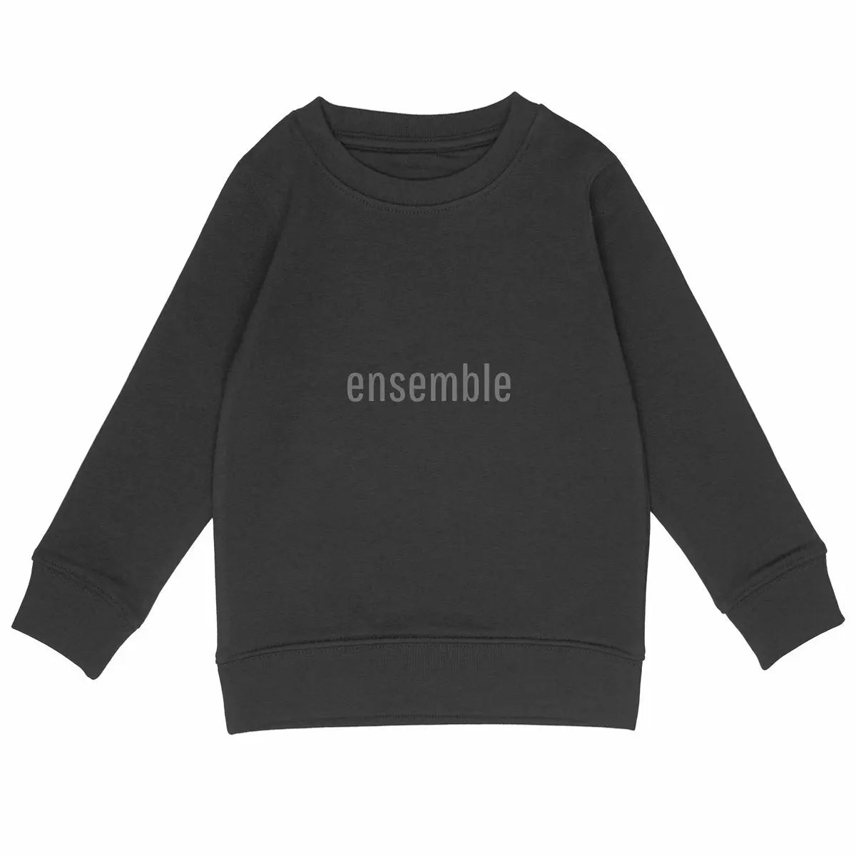 Sweat-shirt Léger Enfant - face_noir